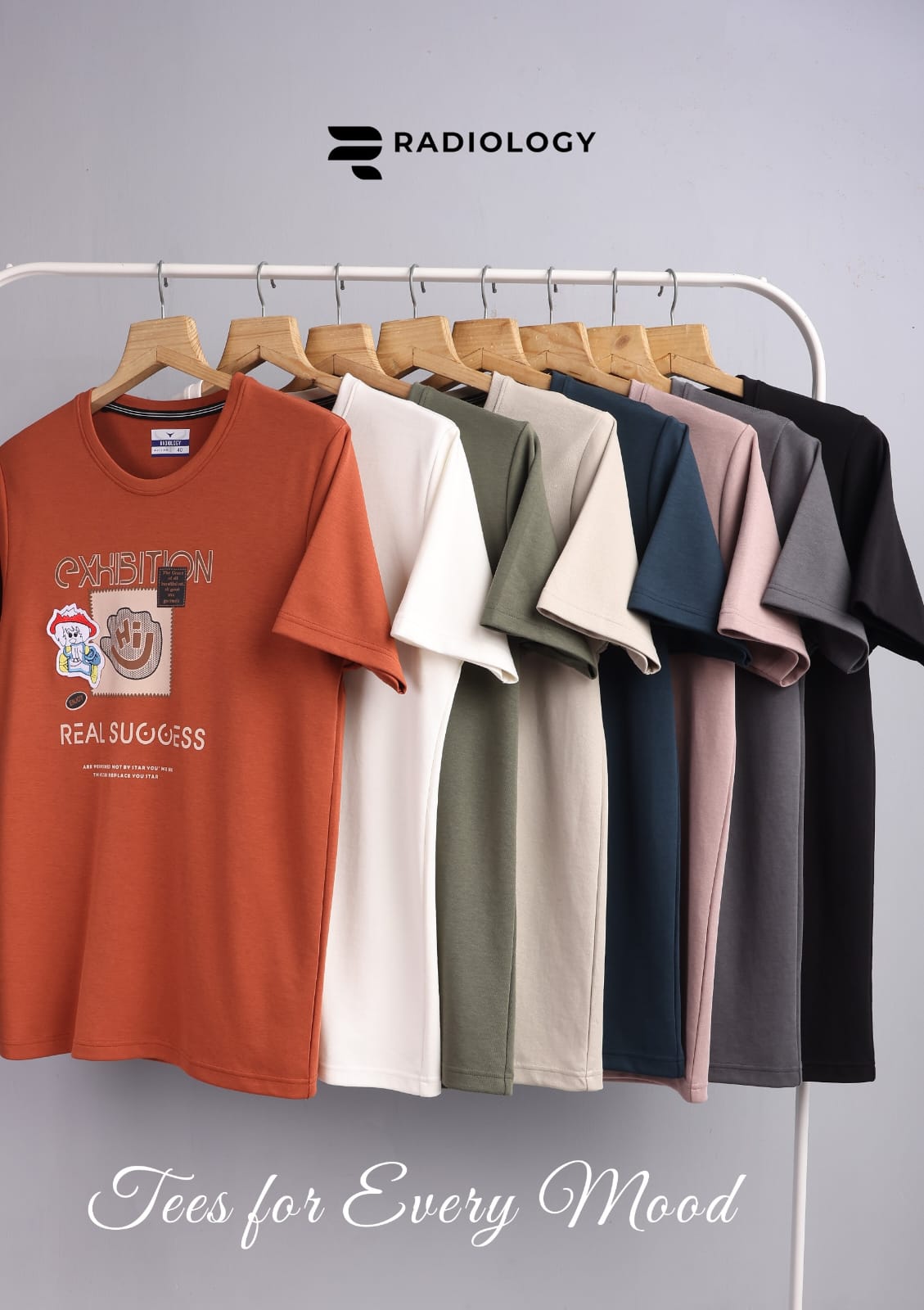 Series 1357 Cotton Radiology Interlock Mens Tshirts Manufacturer India