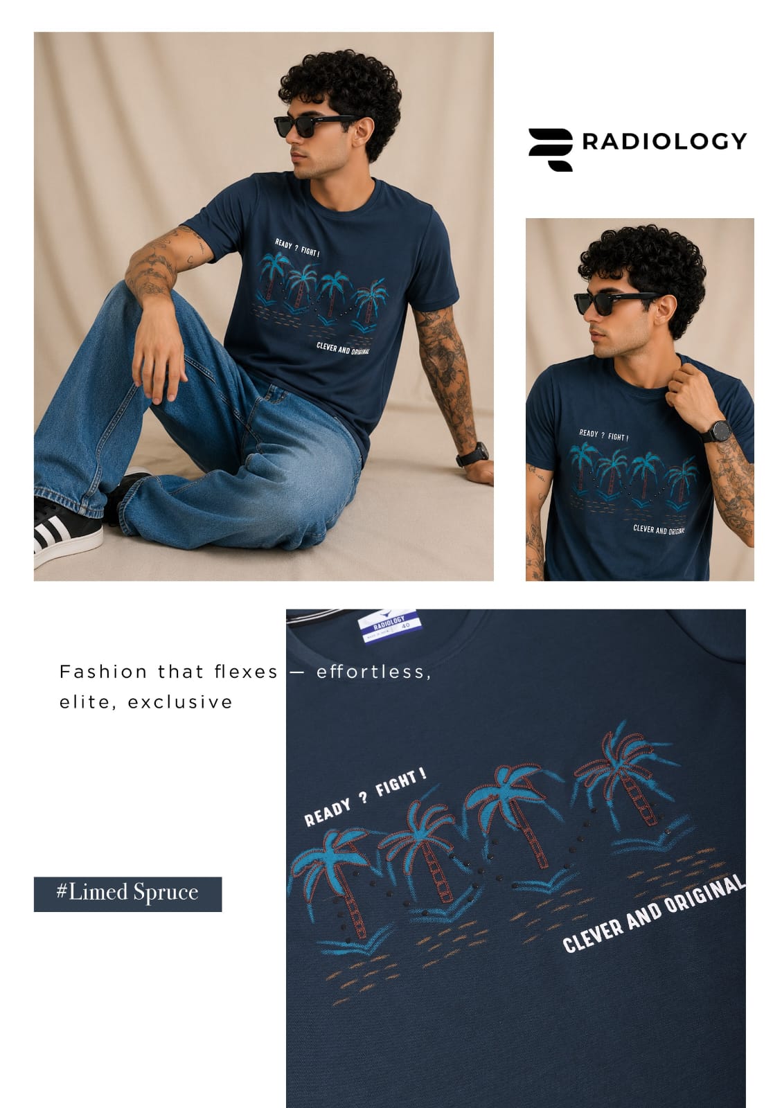Series 1357 Cotton Radiology Interlock Mens Tshirts Manufacturer India