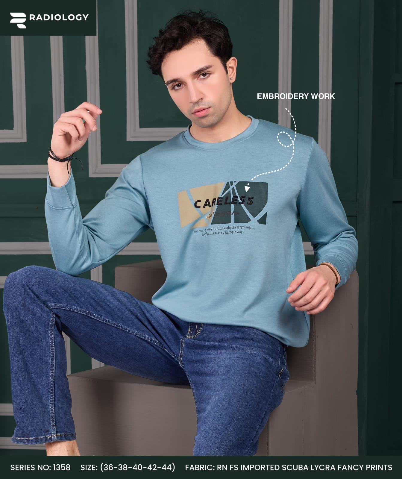Series 1358 Scuba Radiology Imported Mens Tshirts Wholesaler Gujarat