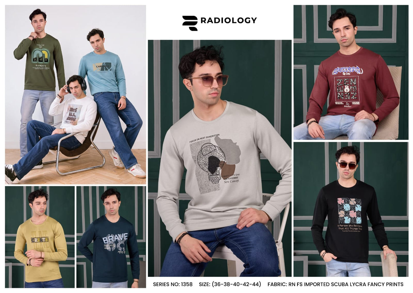 Series 1358 Scuba Radiology Imported Mens Tshirts Wholesaler Gujarat