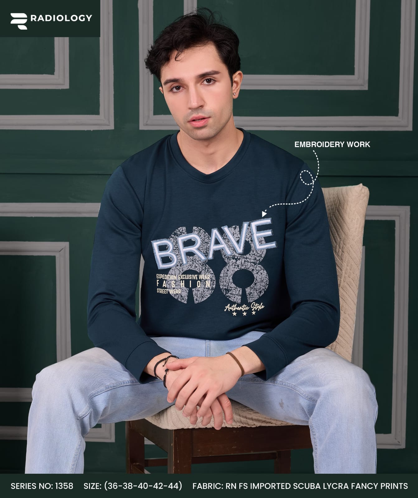 Series 1358 Scuba Radiology Imported Mens Tshirts Wholesaler Gujarat