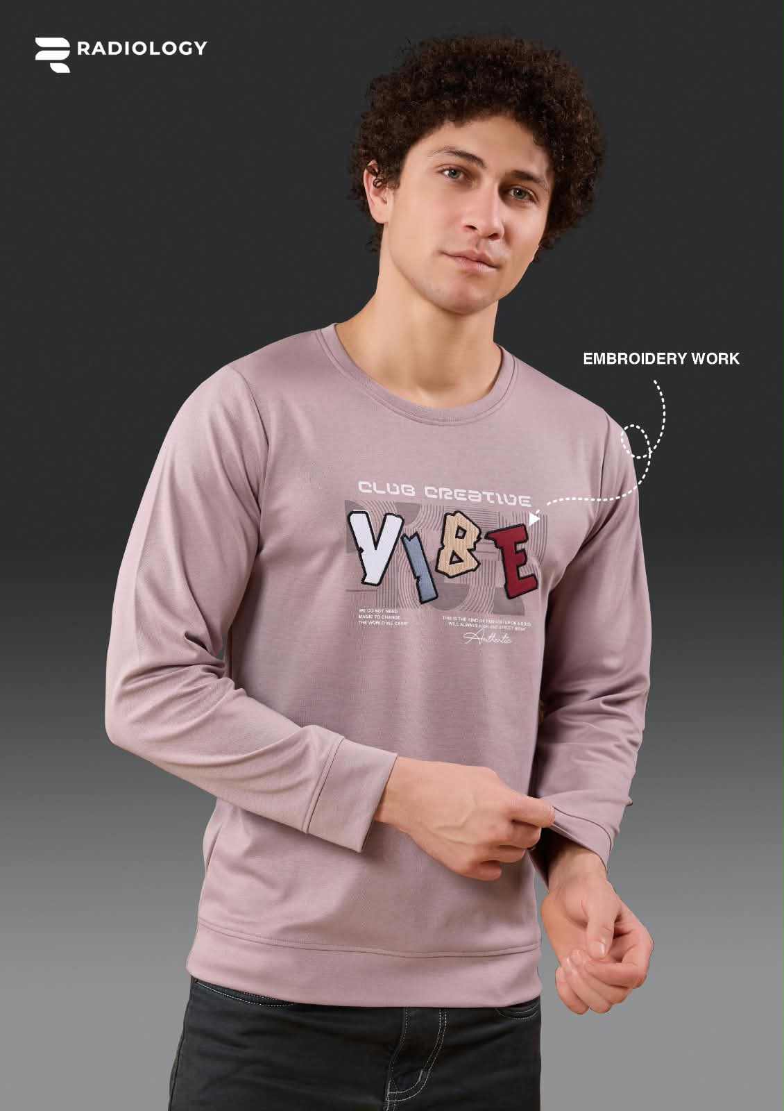 Series 1372 Patch Radiology Interlock Mens Tshirts Wholesale Price