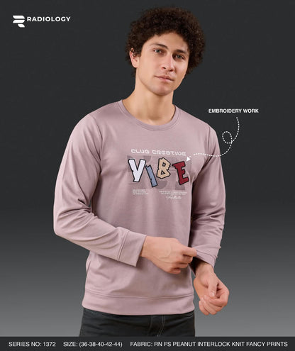 Series 1372 Patch Radiology Interlock Mens Tshirts Wholesale Price