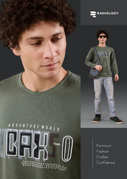 Series 1372 Patch Radiology Interlock Mens Tshirts Wholesale Price