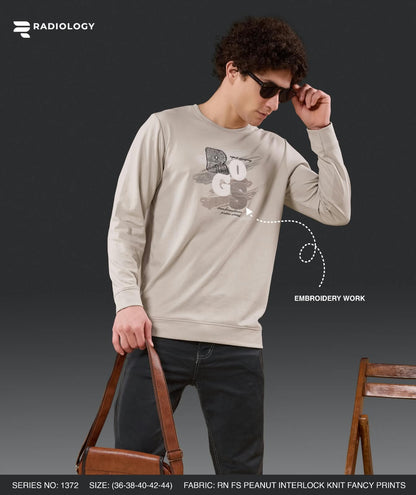 Series 1372 Patch Radiology Interlock Mens Tshirts Wholesale Price
