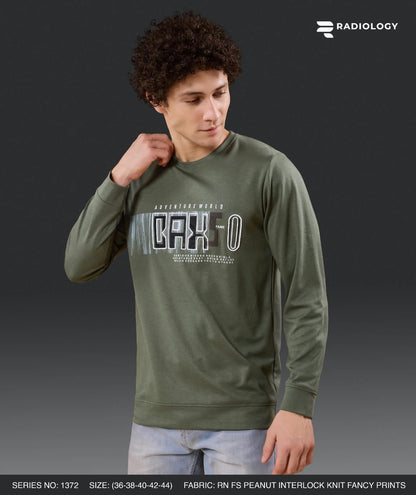Series 1372 Patch Radiology Interlock Mens Tshirts Wholesale Price