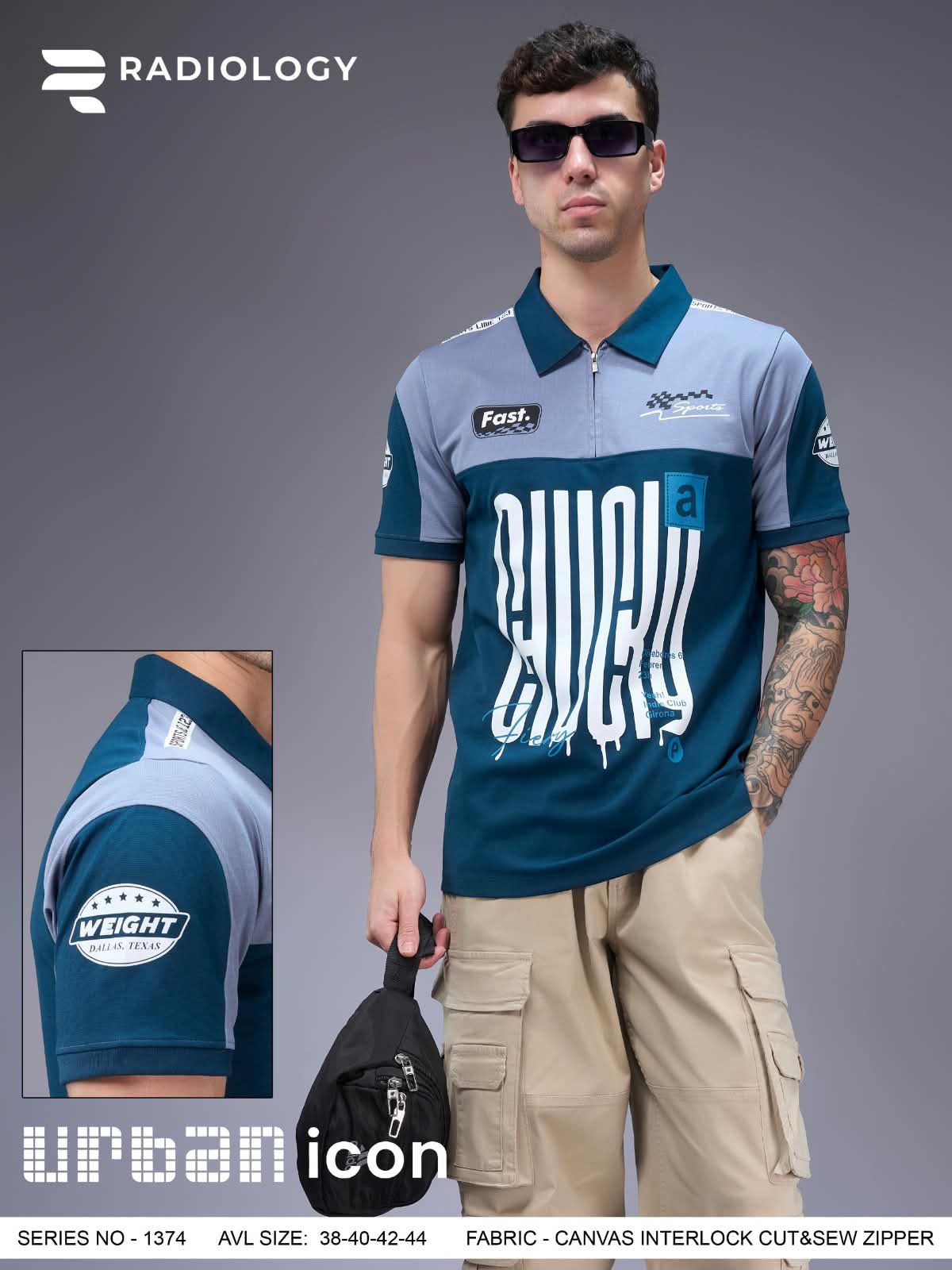 Series 1374 Cut And Sew Radiology Canvas Interlock Mens Tshirts Manufacturer Ahmedabad