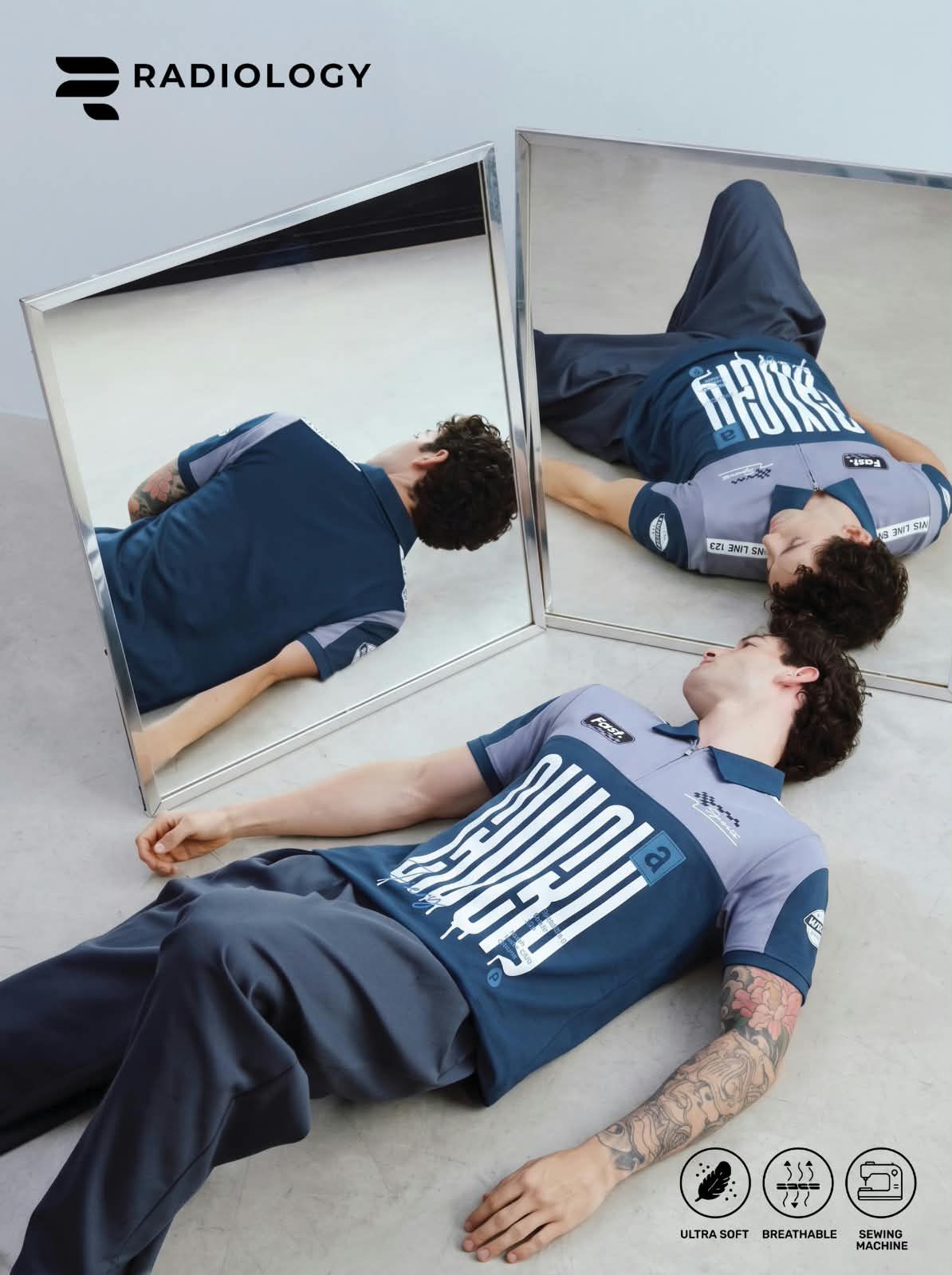Series 1374 Cut And Sew Radiology Canvas Interlock Mens Tshirts Manufacturer Ahmedabad