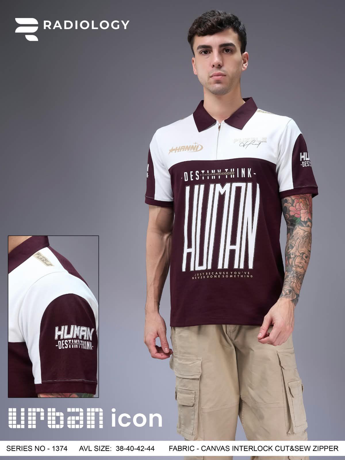 Series 1374 Cut And Sew Radiology Canvas Interlock Mens Tshirts Manufacturer Ahmedabad