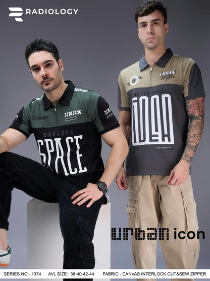 Series 1374 Cut And Sew Radiology Canvas Interlock Mens Tshirts Manufacturer Ahmedabad