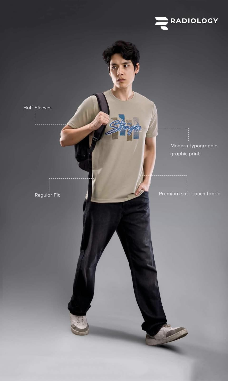 Series 1379 Rib Radiology Imported Mens Tshirts Manufacturer India
