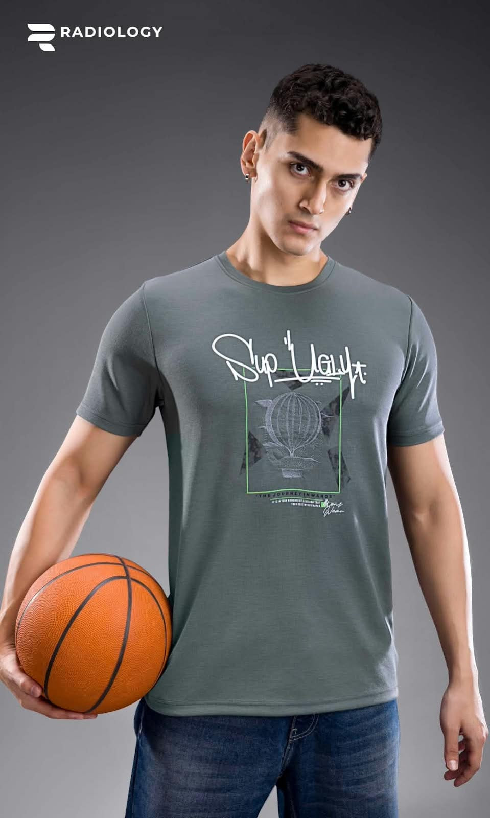 Series 1379 Rib Radiology Imported Mens Tshirts Manufacturer India