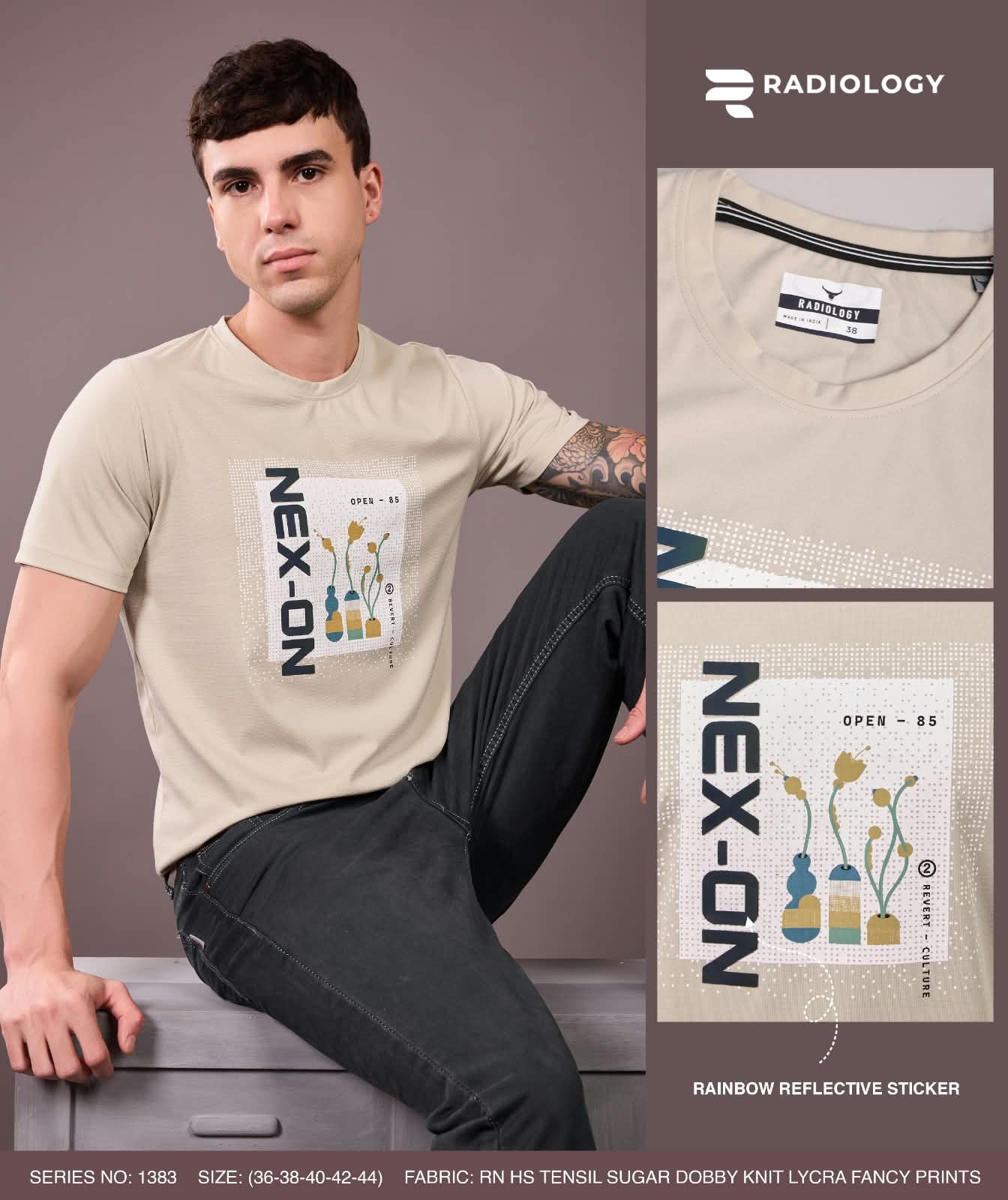 Series 1383 Radiology Imported Mens Tshirts Wholesaler