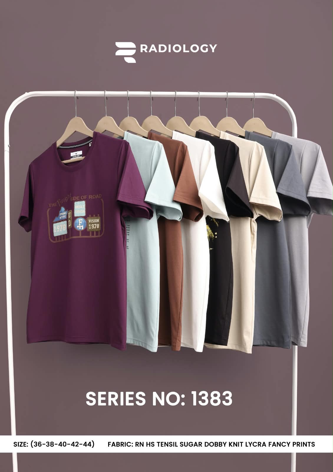 Series 1383 Radiology Imported Mens Tshirts Wholesaler