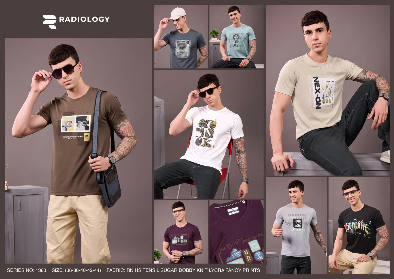 Series 1383 Radiology Imported Mens Tshirts Wholesaler