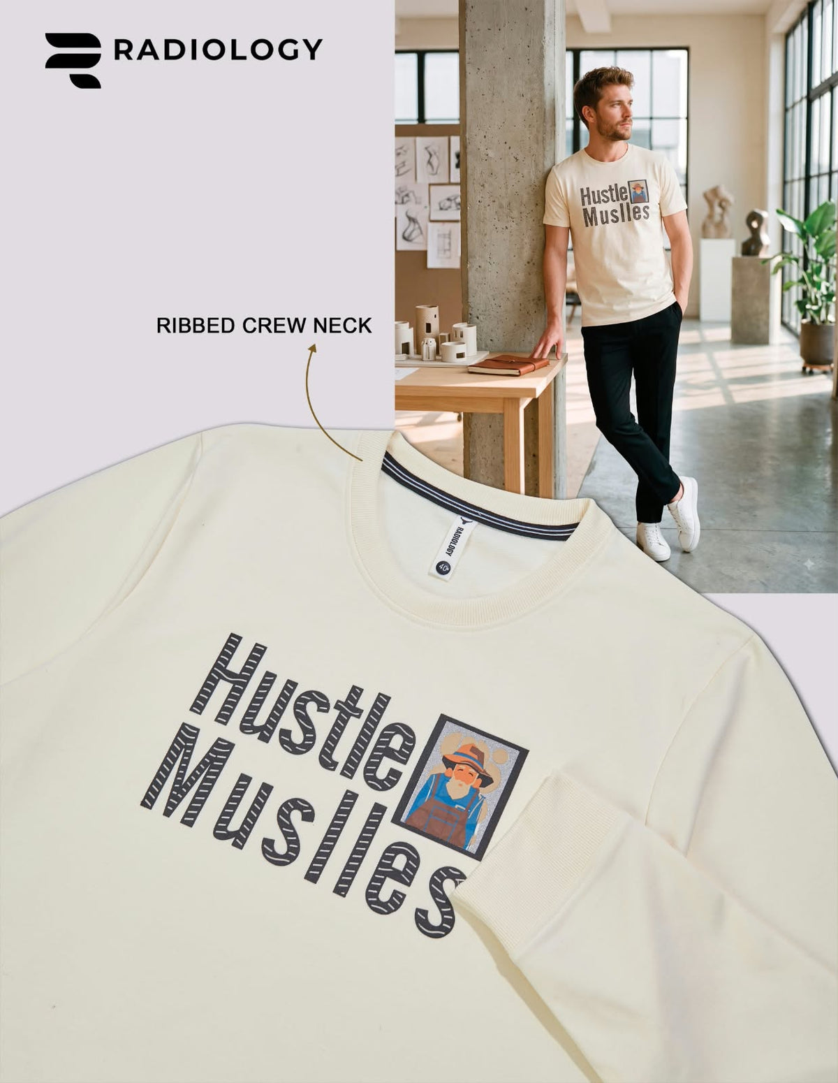 Series 1408 Radiology Looper Mens Tshirts Manufacturer Ahmedabad