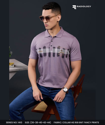 Series 1410 Collar Style Radiology Mens Tshirts Wholesale