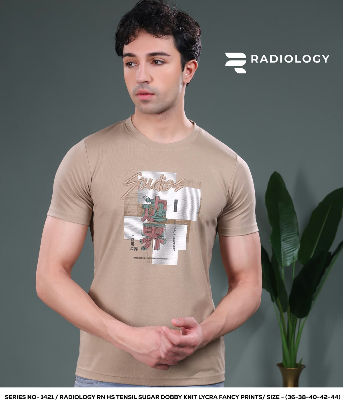 Series 1421 Radiology Tencil Mens Tshirts Wholesaler Gujarat