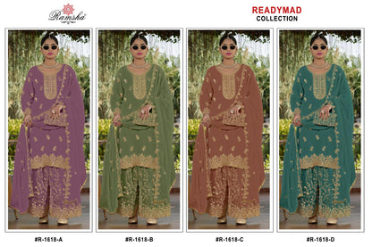 Series 16 Ramsha Crunchy Pakistani Readymade Suits Supplier India