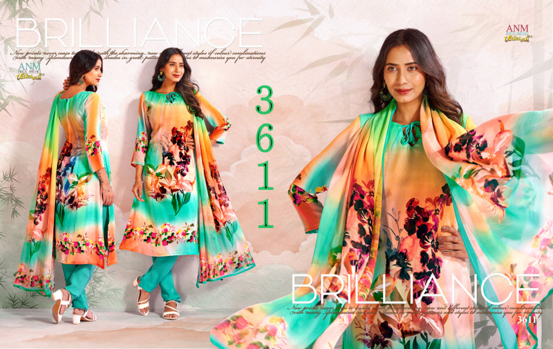 Series 3600 Vaishali Fashions Pure Crape Pant Style Suits Manufacturer India