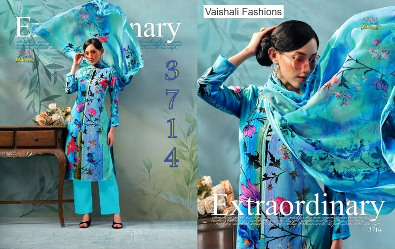 Series 3700 Vaishali Fashions Pant Style Suits Wholesale Rate