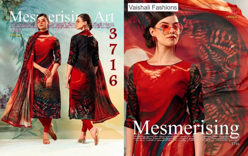 Series 3700 Vaishali Fashions Pant Style Suits Wholesale Rate