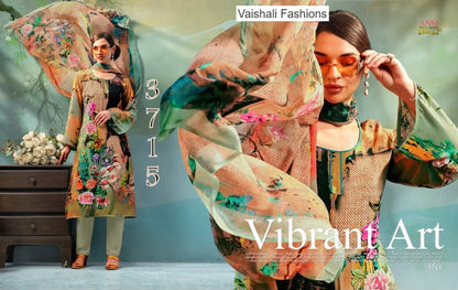 Series 3700 Vaishali Fashions Pant Style Suits Wholesale Rate