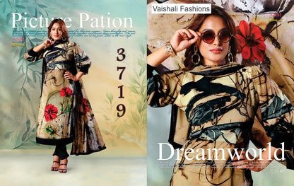 Series 3700 Vaishali Fashions Pant Style Suits Wholesale Rate