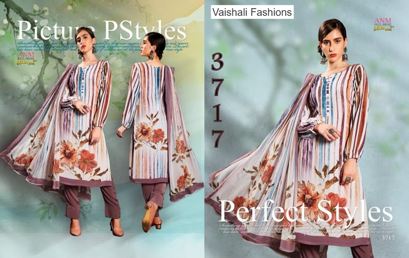Series 3700 Vaishali Fashions Pant Style Suits Wholesale Rate
