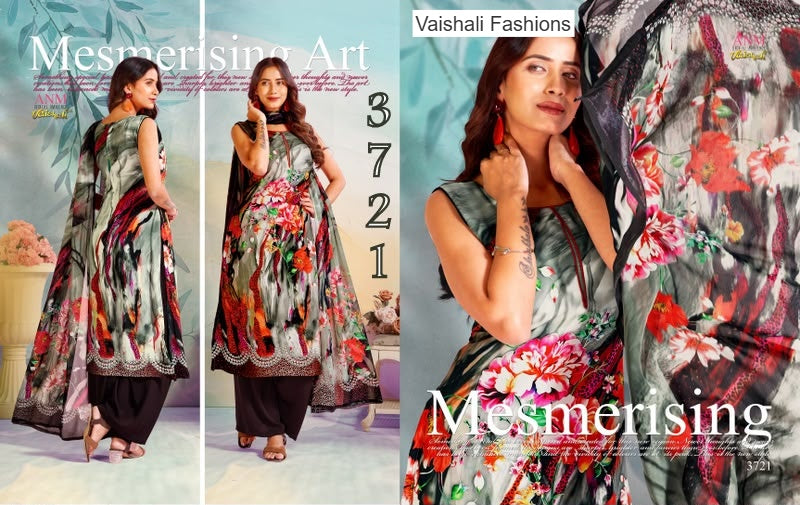 Series 3700 Vaishali Fashions Pant Style Suits Wholesale Rate