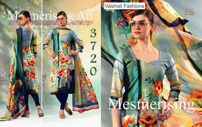 Series 3700 Vaishali Fashions Pant Style Suits Wholesale Rate