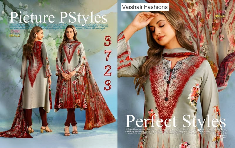 Series 3700 Vaishali Fashions Pant Style Suits Wholesale Rate