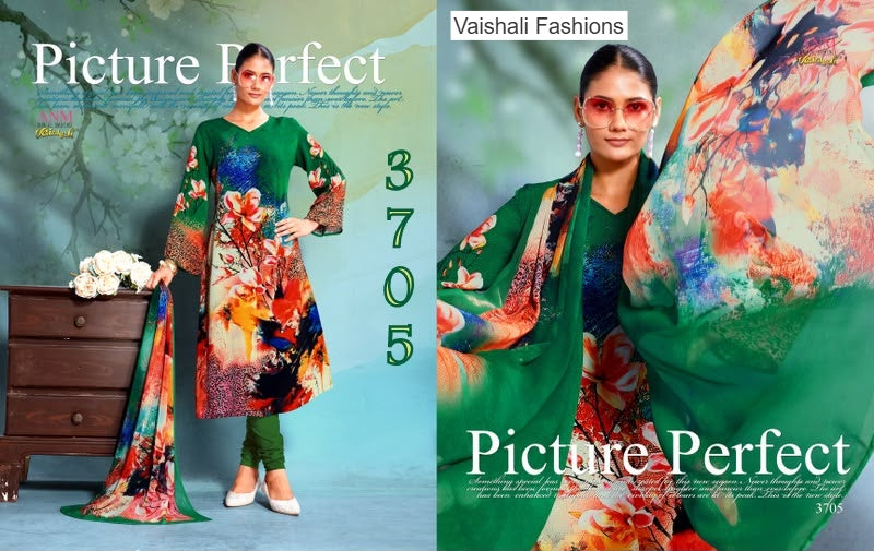 Series 3700 Vaishali Fashions Pant Style Suits Wholesale Rate