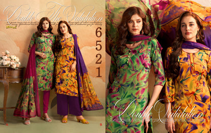 Series 6500 Vaishali Fashions Pant Style Suits Exporter Gujarat