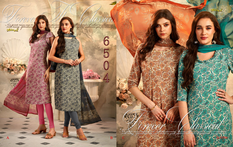 Series 6500 Vaishali Fashions Pant Style Suits Exporter Gujarat