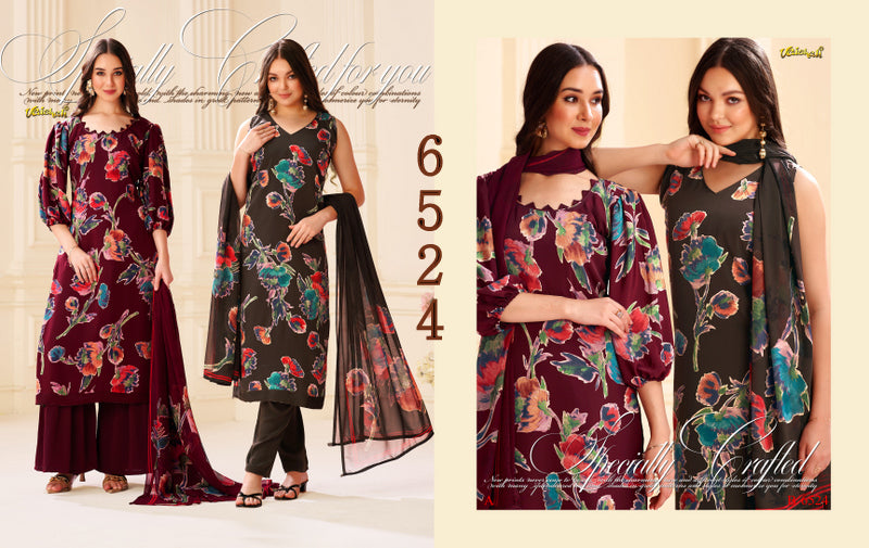 Series 6500 Vaishali Fashions Pant Style Suits Exporter Gujarat