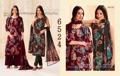 Series 6500 Vaishali Fashions Pant Style Suits Exporter Gujarat