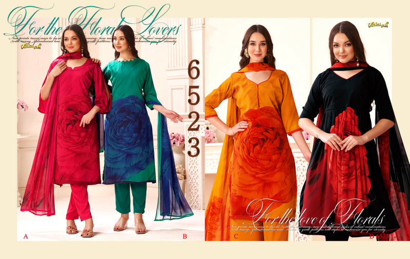 Series 6500 Vaishali Fashions Pant Style Suits Exporter Gujarat