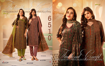 Series 6500 Vaishali Fashions Pant Style Suits Exporter Gujarat