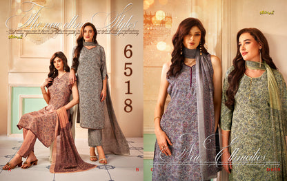Series 6500 Vaishali Fashions Pant Style Suits Exporter Gujarat
