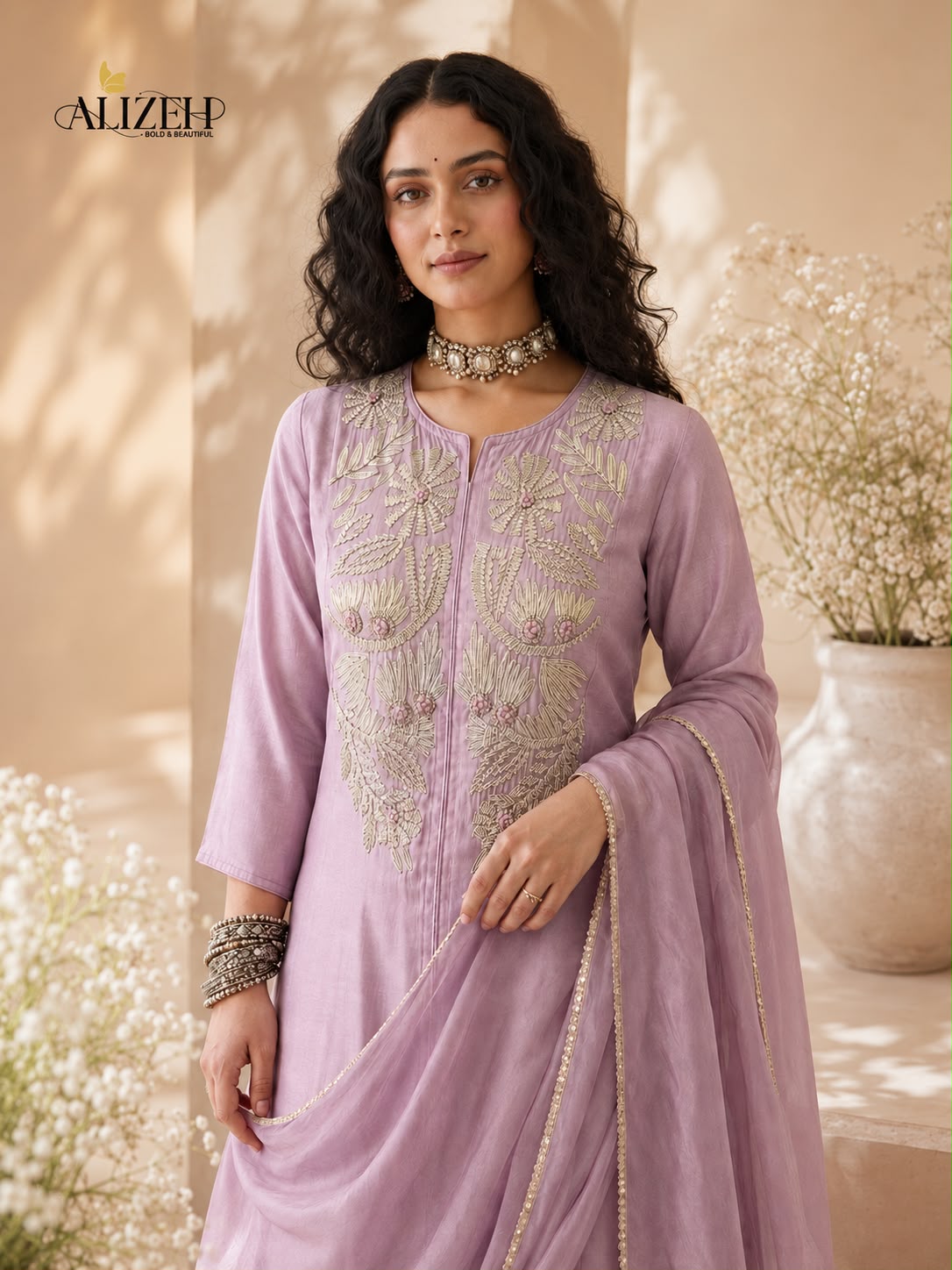 Series 7106-7109 Alizeh Roman Silk Readymade Suits Manufacturer Gujarat