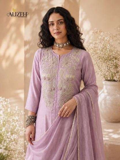 Series 7106-7109 Alizeh Roman Silk Readymade Suits Manufacturer Gujarat