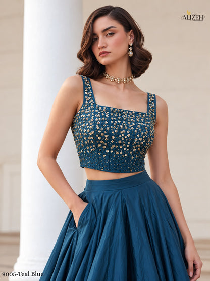 Series 9005 Alizeh Soft Silk Readymade Lehenga Choli Manufacturer