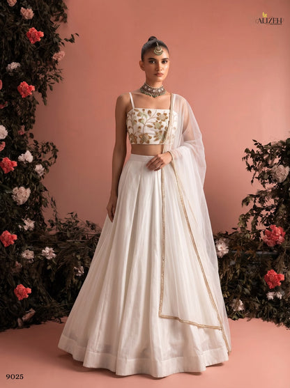 Series 9025-9026 Alizeh Roman Silk Readymade Lehenga Choli Exporter Gujarat