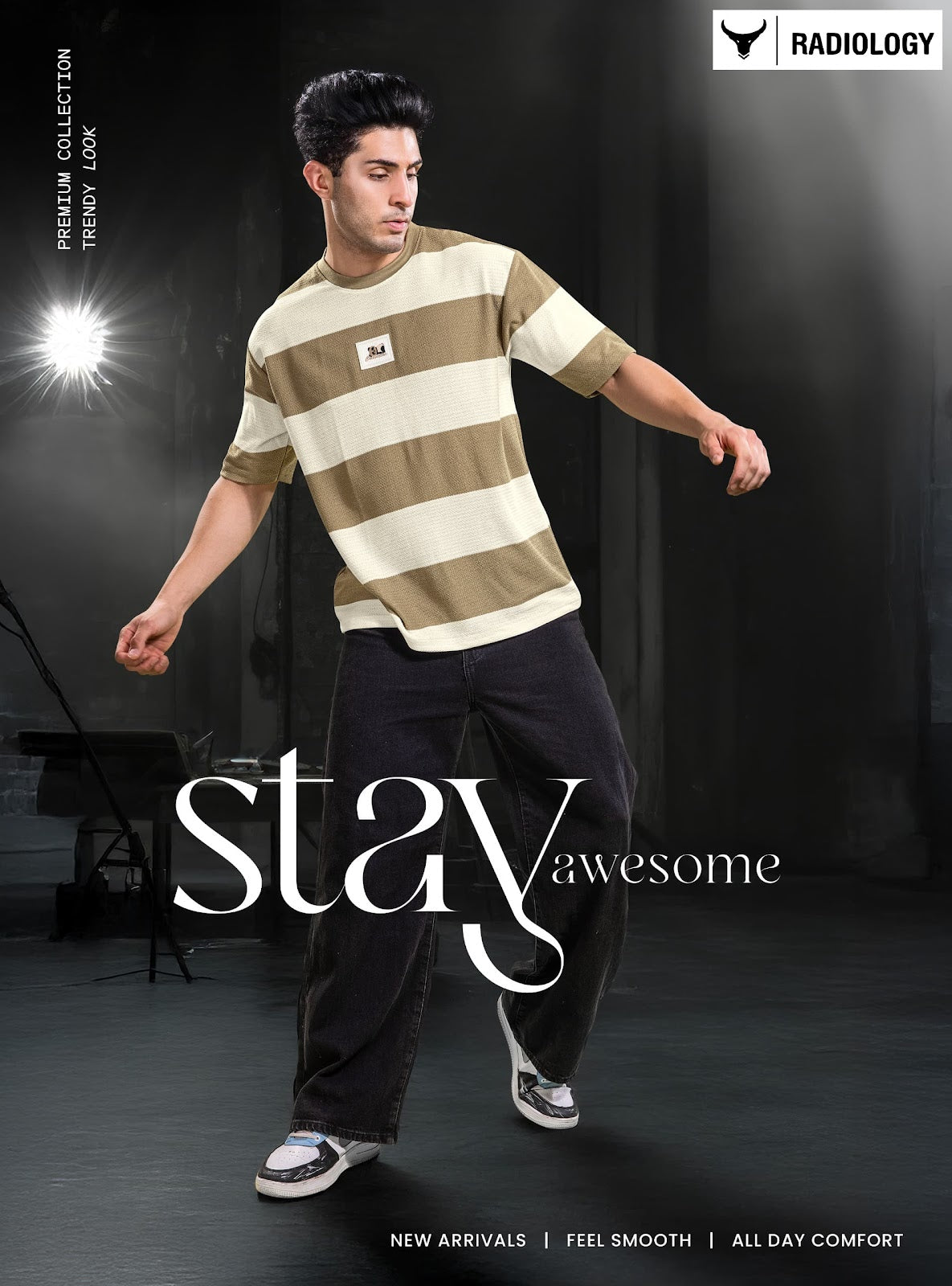 Series 904 Radiology Zig Zag Mens Tshirts Wholesaler India