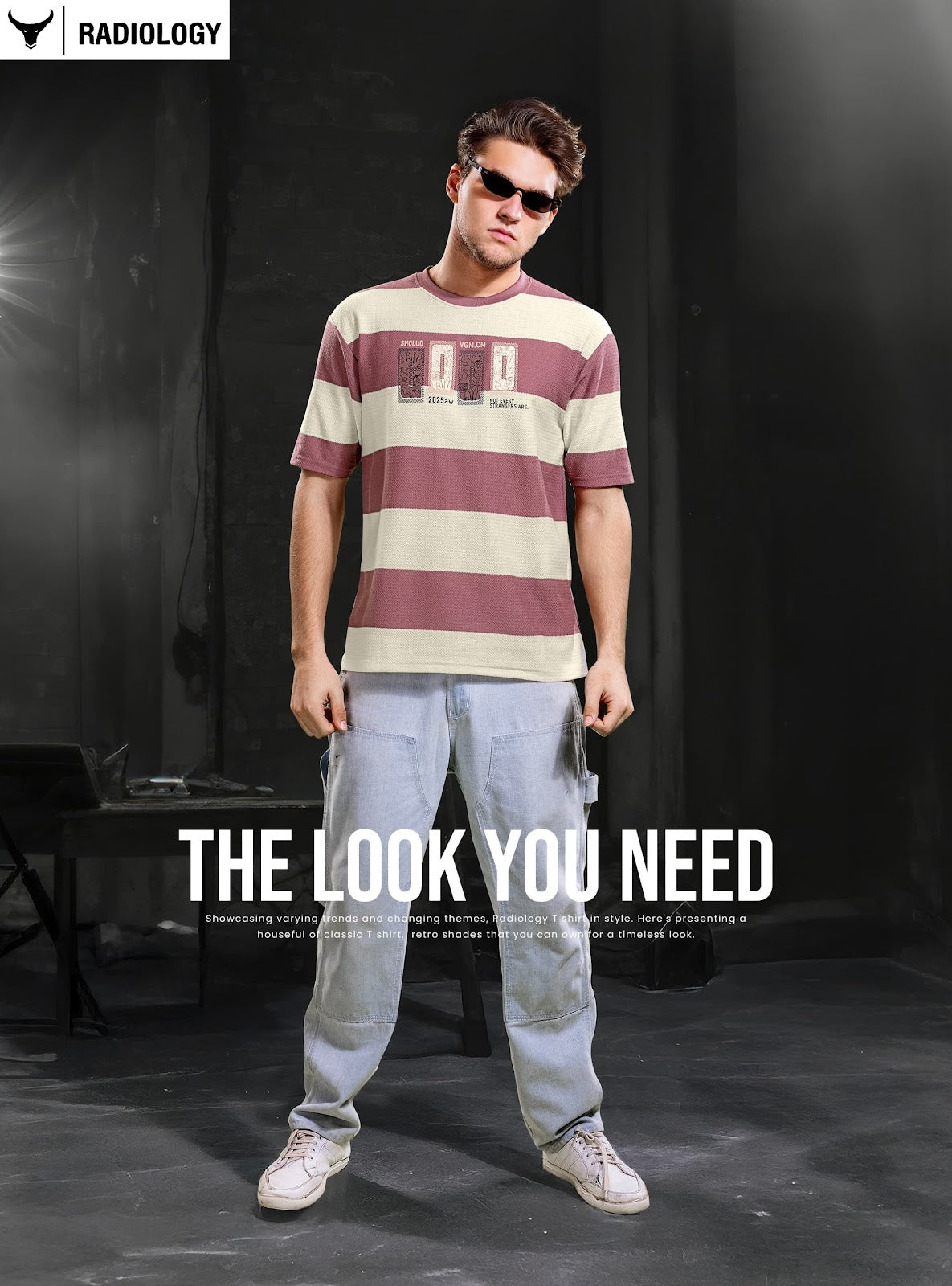 Series 904 Radiology Zig Zag Mens Tshirts Wholesaler India