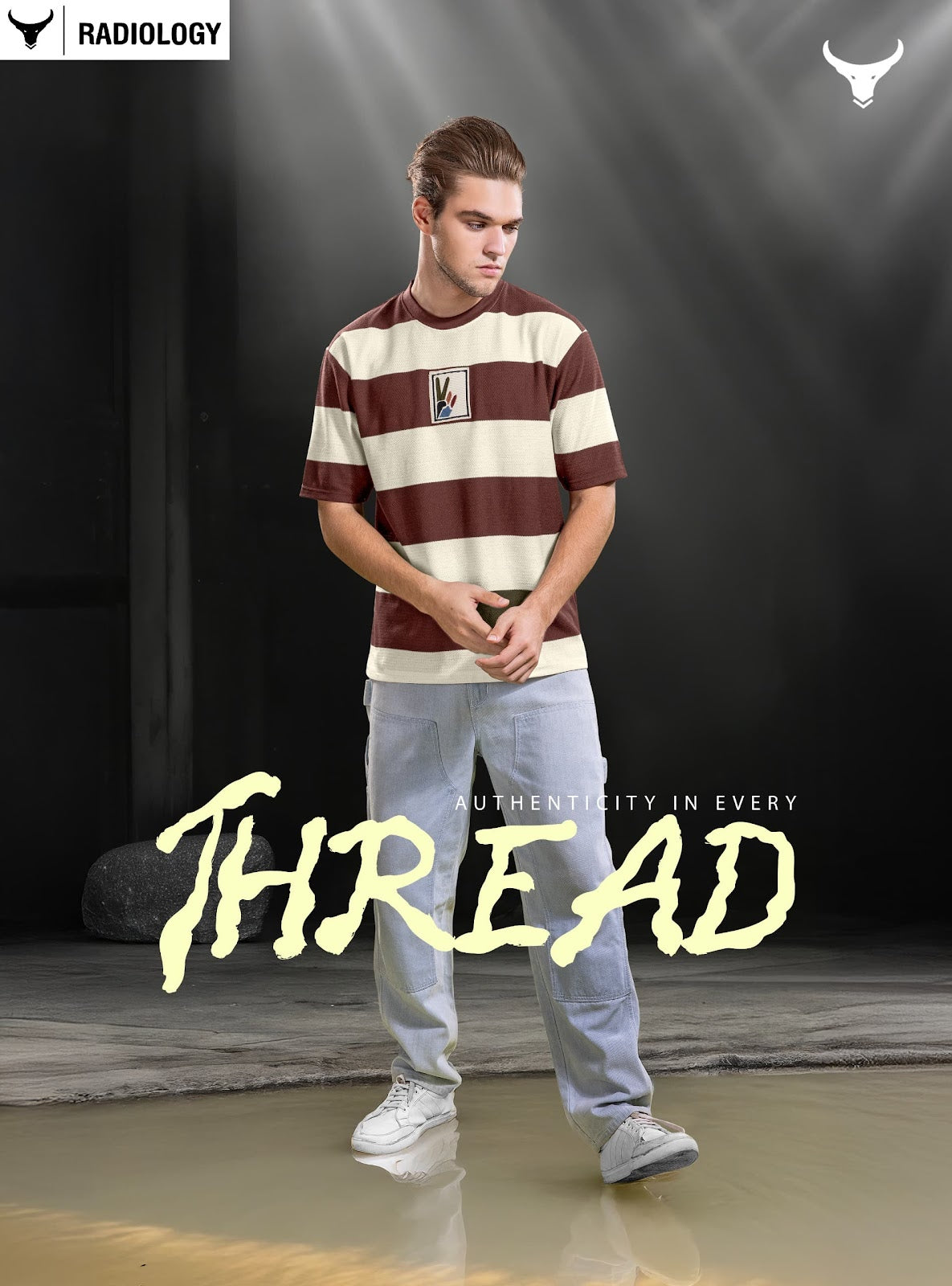 Series 904 Radiology Zig Zag Mens Tshirts Wholesaler India