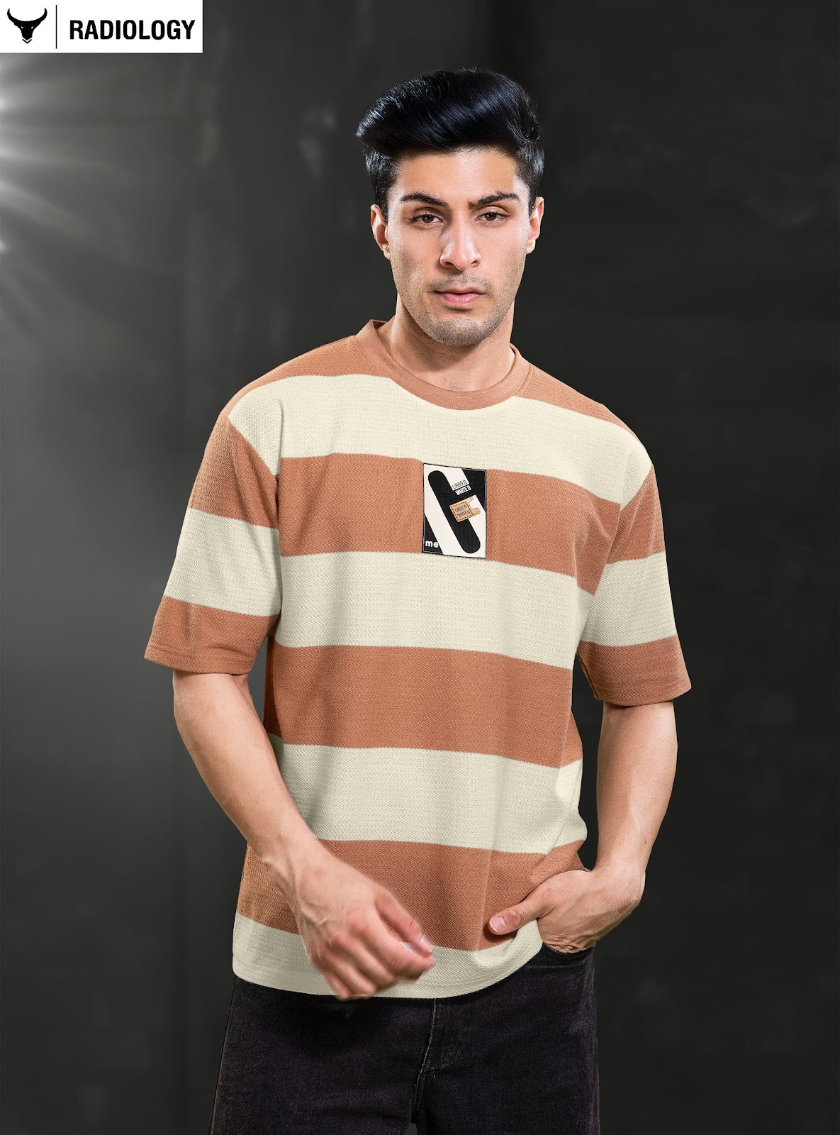 Series 904 Radiology Zig Zag Mens Tshirts Wholesaler India