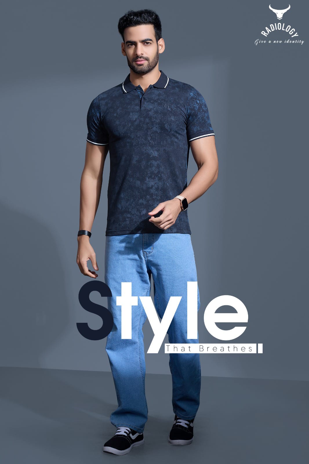 Series No 1025 Radiology Aop Mens Tshirts Exporter India