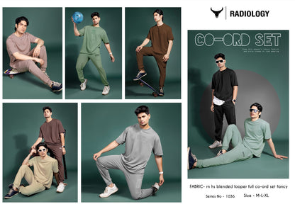 Series No 1036 Radiology Looper Mens Co Ord Set Wholesale